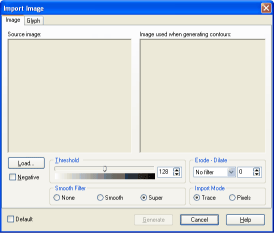 Import Image page Image